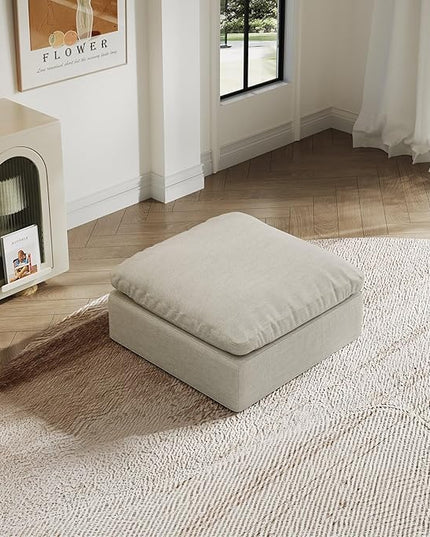 Oversize Cloud Modular Sectional Sofa,Chaise Down Filled Comfort Sofa Detachable Couch Cushion Covers for Living Room Apartment