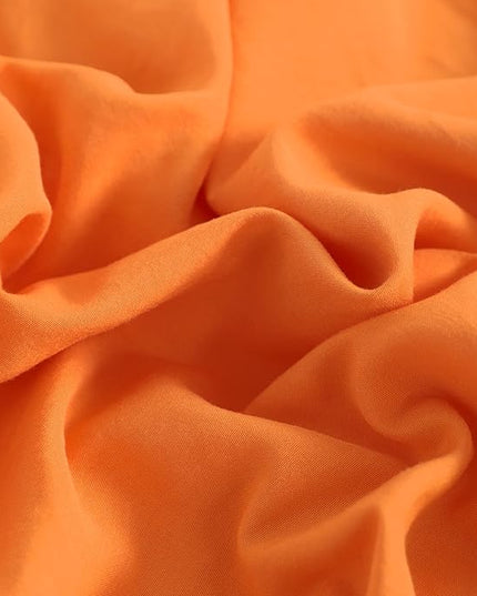 NTBAY Toddler Bedding Set - 4 Piece Soft and Breathable Crib Bedding Set for Boys and Girls, Includes Quilted Comforter, Fitted Sheet, Flat Top Sheet and Envelope Pillowcase, Orange