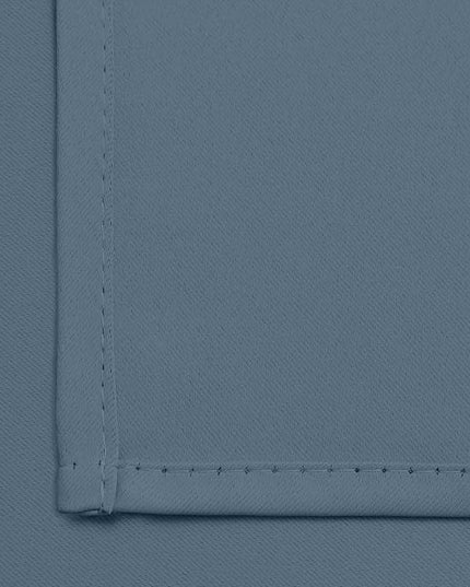 Yakamok Blackout Curtains Room Darkening Thermal Insulated with Grommet Window Curtain for Bedroom/Living Room(38Wx72L inch, Stone Blue, 2 Panels)