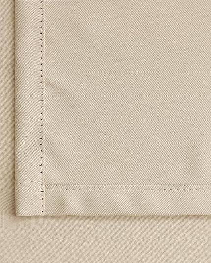 BGment Blackout Curtains 72 Inches Long for Bedroom - Thermal Insulated Rod Pocket and Back Tab Room Darkening Curtains for Living Room, 2 Window Curtain Panels (52 x 72 Inch, Champagne)