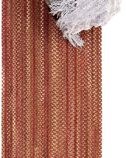 Capel American Heritage Spice 2' 0" X 8' 0" Runner Oval Braided Rug