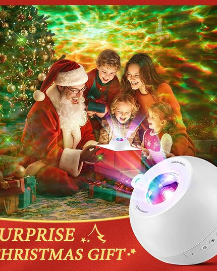 Star Projector, 15 Sounds & 15 Colors & Bluetooth Speaker, Galaxy Light Projector for Bedroom, Star Lights for Ceiling Projector, Kids Night Light