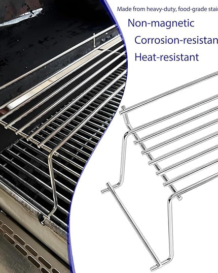 Warming Rack for Weber Genesis 300 Series(2007-2016), Genesis E310, E320, E330, S310, S320, S330, Stainless Steel Grill Parts Replacement for Weber 65054, 81323, 62749