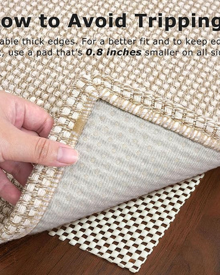 KOZYFLY Runners for Hallways 2x10 ft Washable Kitchen Runner Non Slip Rubber Backed Hallway Rugs Cotton Entryway Runner Rug Floor Carpet for Indoor Hall, Backdoor, Kitchen, Ivory/Khaki