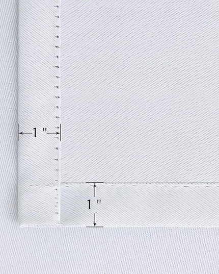 BGment White Curtains 72 inch Length - 42 x 72 inch Rod Pocket and Back Tab Thermal Insulated Room Darkening Curtains for Living Room, 2 Panels Set, Greyish White