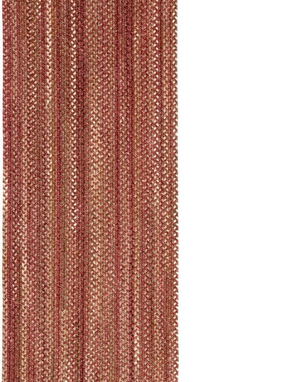 Capel American Heritage Spice 2' 0" X 8' 0" Runner Oval Braided Rug