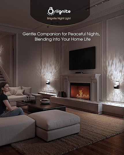Night Light, Night Lights Plug into Wall, Night Light for Bedroom, Dimmable Brightness, LED Dusk to Dawn Sensor Nightlight for Nursery, Bathroom, Home Decor, Gaming Room, Daylight White 5000k, 2 Pack
