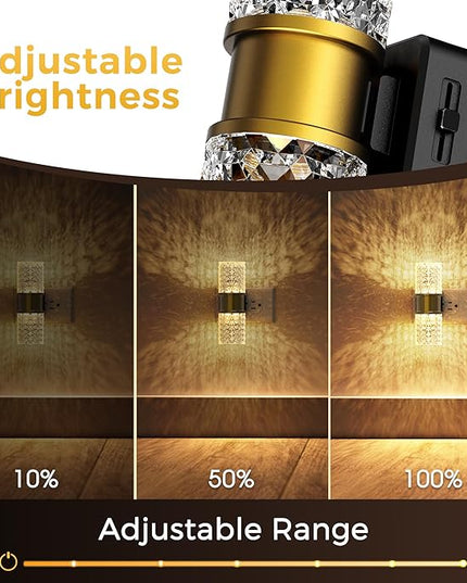 L LOHAS LED Night Light, Dimmable Night Lights Plug into Wall, 0-100LM Adjustable Brightness LED Night Light,Automatic Night Lights Plug in with Auto Light Sensor, for Bedroom Hallway Home Decor