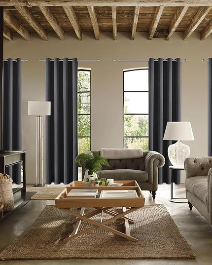 ChrisDowa Custom Blackout Curtain for Bedroom and Living Room. Thermal Insulated Room Darkening Curtain 1 Panel (Custom Size and Color)