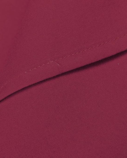 NTBAY Toddler Bedding Set - 4 Piece Soft and Breathable Crib Bedding Set for Boys and Girls, Includes Quilted Comforter, Fitted Sheet, Flat Top Sheet and Envelope Pillowcase, Wine Red
