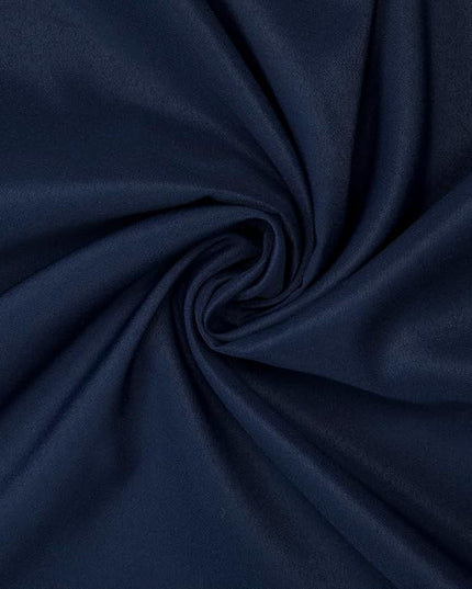 Gee Di Moda Rectangle Tablecloth - 90 x 132 Inch Navy Blue Table Cloth for 6 Foot Tables with Floor-Length Drop - Heavy Duty Washable Fabric for Holiday Party, Dinner, Weddings & Baby Shower