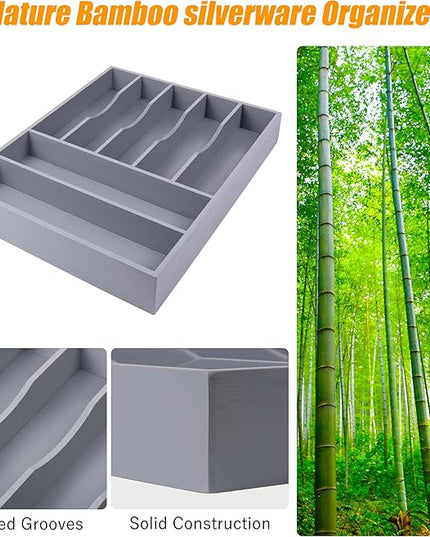 Kitchen Silverware Drawer Organizer and Storage Organizador Small De Cucharas y Tenedores Cubiertos Para Gavetas Cocina Para Gabinete Cajones Cocina Cajones Cocina Para Gabinete Hogar y Cocina Ofertas