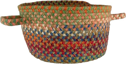 Capel American Heritage Cinnamon 0' 12" Basket Braided Rug