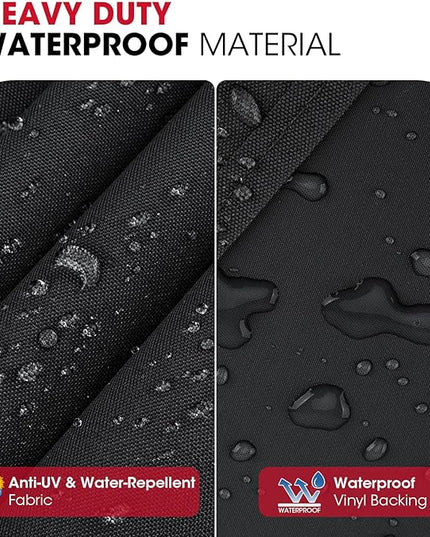 Unicook 30 Inch Grill Cover, Heavy Duty Waterproof 2 Burner Small BBQ Cover, Compatible with Weber Spirit 210 with Side Tables Down, Does NOT Fit Spirit II E-210 (Include 2025 Version) with Table Up