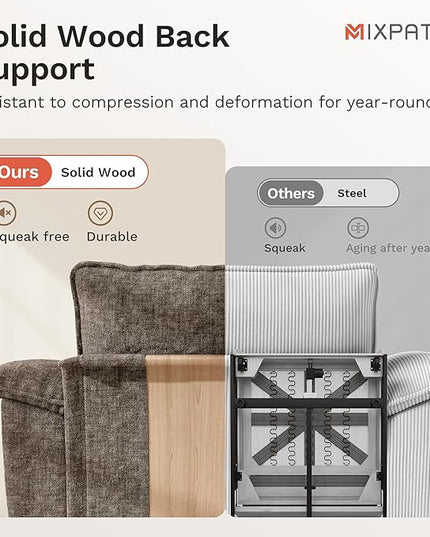 157-Inch U Shaped Sectional Sofa with Cloud Cushions, Deep Seat Modular Couch Set w/ 6 Seats & 2 Ottomans, Removable Arms, Plush Chenille Upholstery for Living Room, Apartment - Smoky Gray