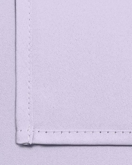 Yakamok Blackout Curtains Room Darkening Thermal Insulated Window Panels,Solid Grommet Top Drapes for Bedroom/Living Room(42Wx72L, Lilac, 2 Panels)