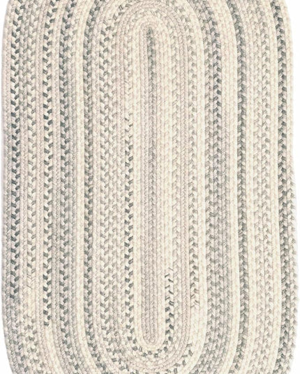 Capel American Heritage Shadow 5' 0" X 8' 0" Oval Braided Rug