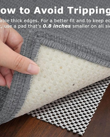 KOZYFLY Washable Runner Rug 3x12 ft Hallway Kitchen Runner Rugs with Rubber Backing Bobo Non Slip Entryway Runner Indoor, Long Carpet Runners for Hall Kitchen Entryway, Grey