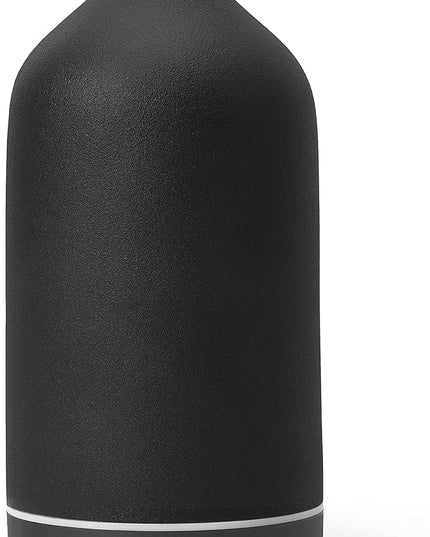 VIVITEST Diffusers for Essential Oils,Stone Oil Diffuser,Ceramic Essential Oil Diffusers Black for Home (250ML)