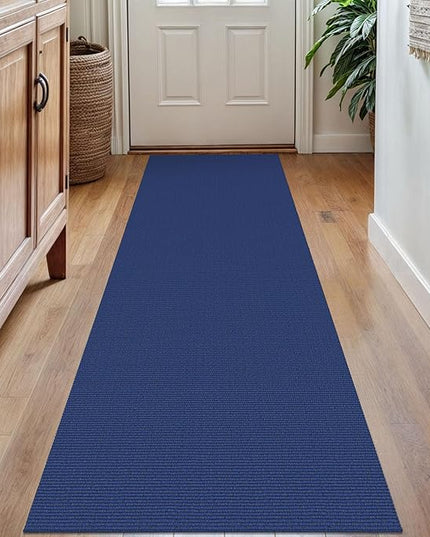 KOZYFLY Washable Runner Rug 2x7 ft Hallway Runner Kitchen Runner Rugs with Rubber Backing Bobo Entryway Runner Indoor, Carpet Runners for Hall Entrance Bedroom, Royal Blue