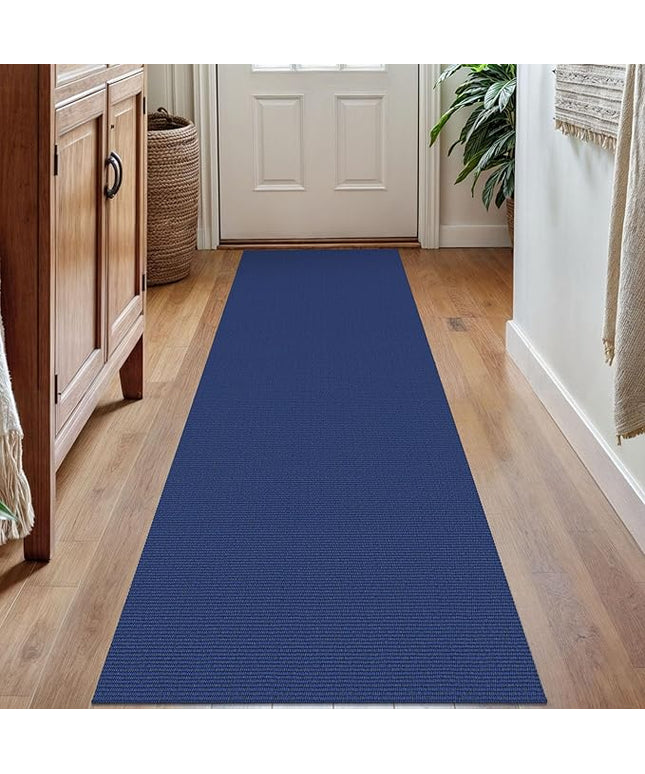 KOZYFLY Washable Runner Rug 2x7 ft Hallway Runner Kitchen Runner Rugs with Rubber Backing Bobo Entryway Runner Indoor, Carpet Runners for Hall Entrance Bedroom, Royal Blue