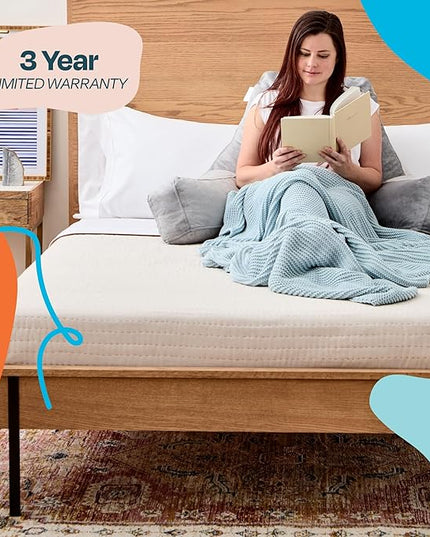 Linenspa Reading Pillow with Shredded Memory Foam- X-Large Size - Back Pillow for Sitting in Bed, Reading, Gaming, Watching TV – Bed Chair with Arms, Dorm Room Essentials, Stone