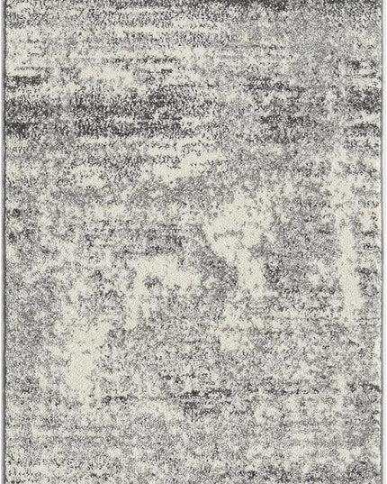 Keen Home Design Area Rugs - 2x3 Non-Shedding, Abstract Rugs for Kitchen, Living Room, Bedroom, Dining Room, Entryway - Size: 2' x 3', Abstract Cream/Grey