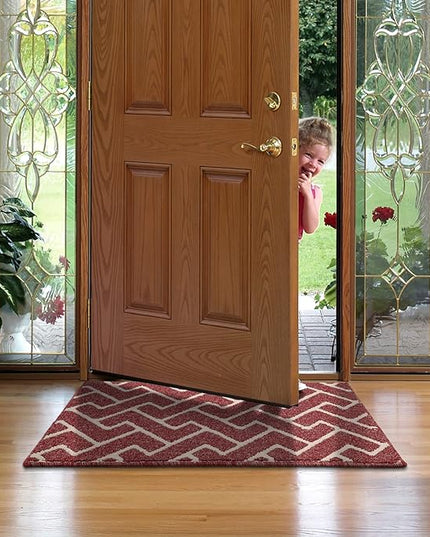 hicorfe Indoor Doormat,Front Back Door Mat Rubber Backing Non Slip Door Mats 47"x71" Absorbent Resist Dirt Entrance Doormat Inside Floor Mats for Entryway Washable Low-Profile