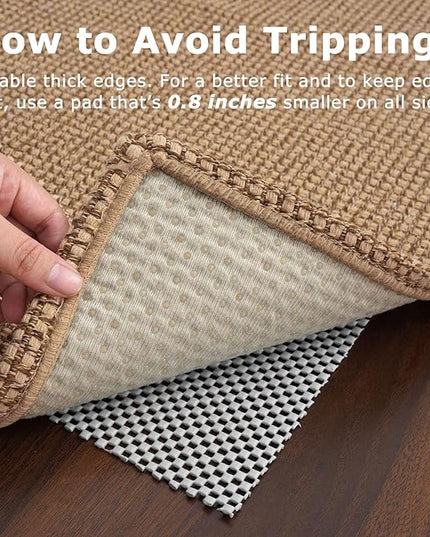 KOZYFLY Extra Long Runners for Hallways 2.6x16 ft Washable Kitchen Runner Non Slip Rubber Backed Hallway Rug Cotton Entryway Runner Rug Floor Carpet for Indoor Hall, Kitchen, Stair, Tan/Orange/Brown