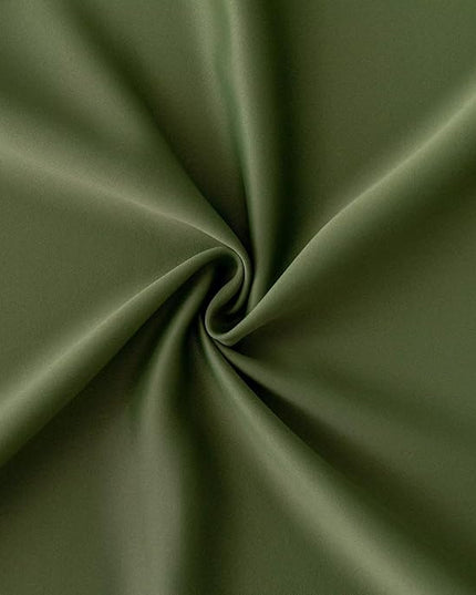 Olive Green Curtains 108 Inch Length 2 Panels Set, Light Filtering Curtains for Living Room 108 Inch Long, Grommet Energy Saving Semi Sheer Drapes for Bedroom Window(W52 x L108)