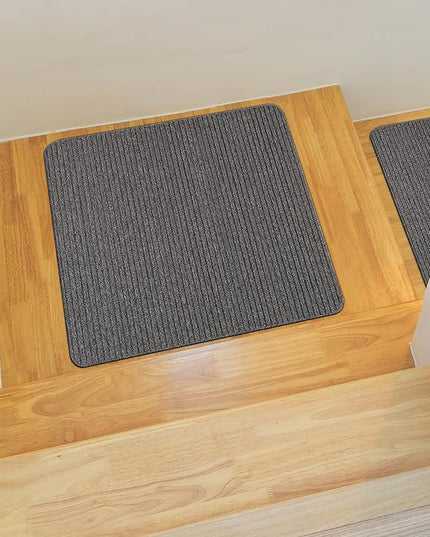 Beverly Rug Non-Slip Modern Rug 3x3 Solid Traditional Rubber Backing Machine Washable Soft Thin Indoor Area Rugs for Living Room Stain Resistant Non Shedding Casual Carpet (3 x 3 Gray)