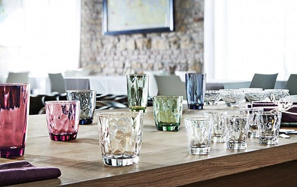Bormioli Rocco Pulsar Cooler Glasses, Rock Purple, Set of 6