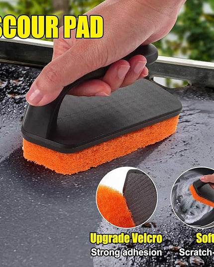 GRILLART Griddle Cleaning Kit for Blackstone, Replacment Scouring Pads(Scour Pads 4PCS)