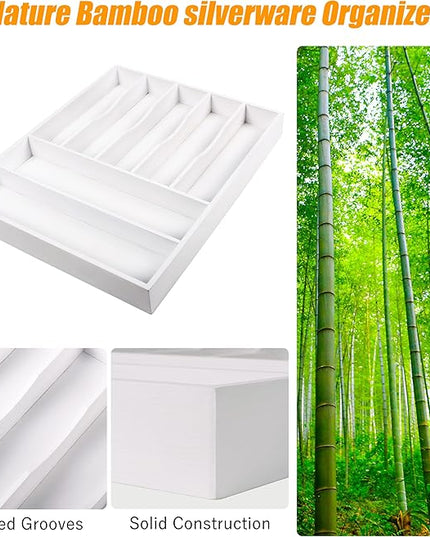 Kitchen Silverware Drawer Organizer and Storage Deep Cookware Utensil Cutlery Rack Office Drawer Organizer Tray Amazon Basics Kitchen Home Gadgets Rv Storage Solutions Wedding Registry Must Haves 2025