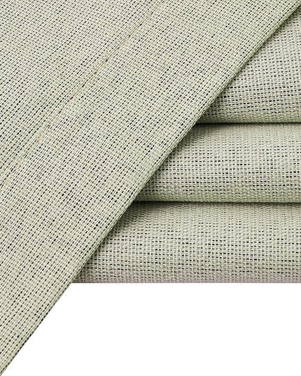 100% Blackout Linen Textured Curtains 108 Inch Length 2 Panels Set for Living Room, Bedroom, Light Weight Curtains with Grommets Top, Full Blackout Curtains Privacy Protection, Beige, 66" W x 108" L