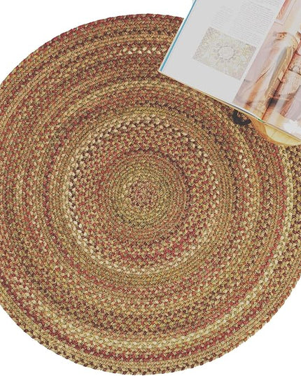 Capel American Heritage Foliage 0' 36" Round Braided Rug