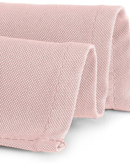 Gee Di Moda Rectangle Tablecloth - 70 x 120 Inch Pink Table Cloth for 6 or 8 Foot Rectangle Tables - Heavy Duty Washable Fabric - for Holiday Party, Dinner, Weddings, Baby Shower & Events