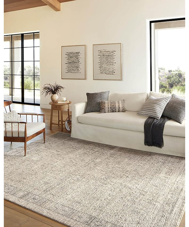 Loloi Amber Lewis Alie Collection ALE-03 Taupe/Dove 2'-7'' x 7'-9'', .13'' Pile Height, Runner Rug