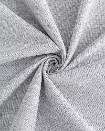 100% Blackout Curtains 96 inch Length 1 Panel Faux Linen Long Drapes for Bedroom Living Room Black Out Room Darkening Curtain Thermal Insulated Back Tab Rod Pocket(W70 x L96, Off-White)