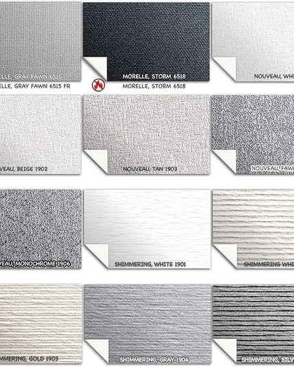 HILADUO Customized Roller Shade Blinds with Remote-Controlled Motorized Operation, Made in USA (Blackout Fabric)