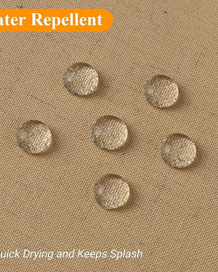 Naturoom Gold Yellow Linen Shower Curtain, Country Boho Farmhouse Bath Decor Shower Curtains Neutral Cloth Weighted Textured Fabric Bath Curtain Liner with Hooks, 72x78