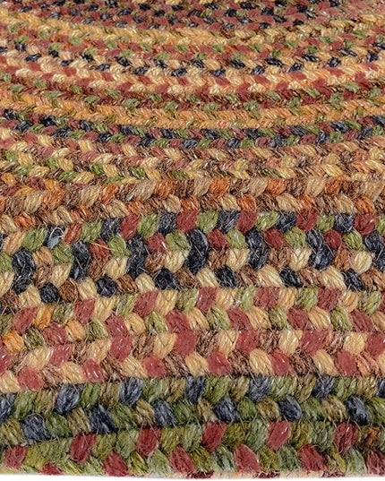Capel American Heritage Woodstone 5'0"X5'0" Round Braided Rug