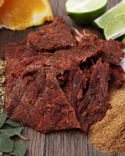 Field Trip Grass Fed Beef Jerky, Healthy Gluten Free Snacks, All Natural, Paleo-Friendly Beef Jerky, High Protein, Low Carb Snack with No Nitrates, 1oz Bag, 12 Pack, Carne Asada