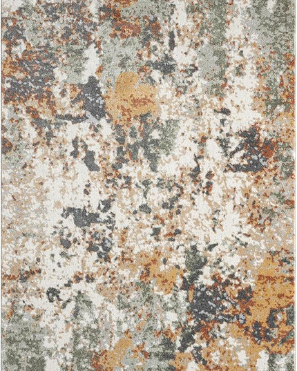 Keen Home Design Area Rugs - 8x10 Non-Shedding, Abstract Rugs for Kitchen, Living Room, Bedroom, Dining Room, Entryway - Size: 7'3" x 10'2", Multi