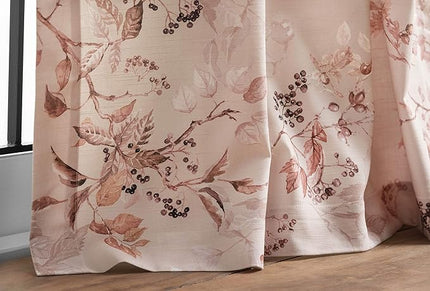 Maison d' Hermine Curtains for Living Room 100% Cotton 96 inch Length Two Panels Light Filtering Curtains for Bedroom Windows with Rod and Loop Pockets Drapes (Equinoxe Beige, 50" W x 96" L)