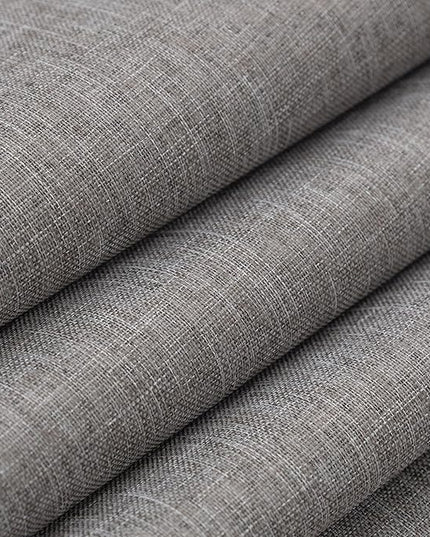 Taupe Linen Blackout Curtains 108 Inch Length 2 Panels Set for Bedroom Living Room Grommet 100% Black Out Linen Drapes Room Darkening Window Curtains 108 Inches Long Tan Brown