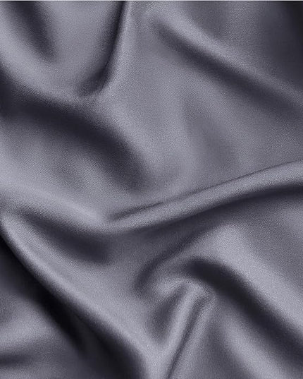 Bedsure King Size Sheets Set, Cooling Sheets for Hot Sleepers, Rayon Derived from Bamboo, Breathable & Soft, Deep Pocket Up to 16 Inches, Hotel Luxury Silky Bedding, Dark Grey
