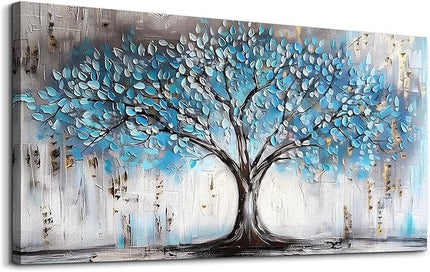Wapluam Farmhouse Canvas Wall Art - Large Abstract Wall Pictures for Living Room, Bedroom, Office Decor