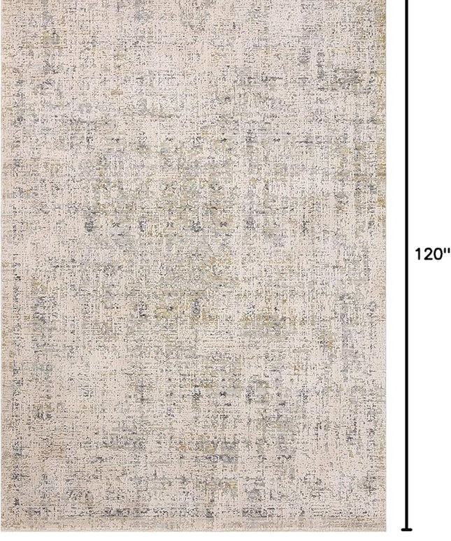Loloi Amber Lewis Alie Collection ALE-02 Sand/Sky 7'-10'' x 10', .13'' Pile Height, Area Rug