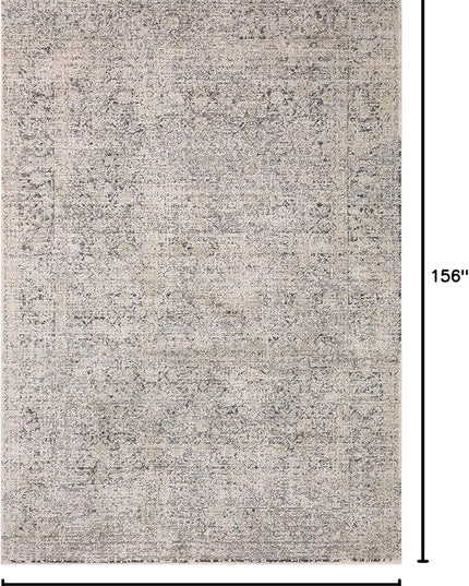 Loloi Amber Lewis Alie Collection ALE-01 Stone/Mist 9'-6'' x 13'-1'', .13'' Pile Height, Area Rug
